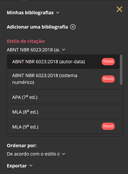 ABNT NBR 6023:2018