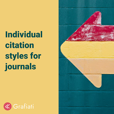 Individual citation styles for journals