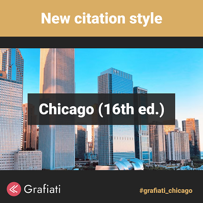 New citation style: Chicago (16th ed.)