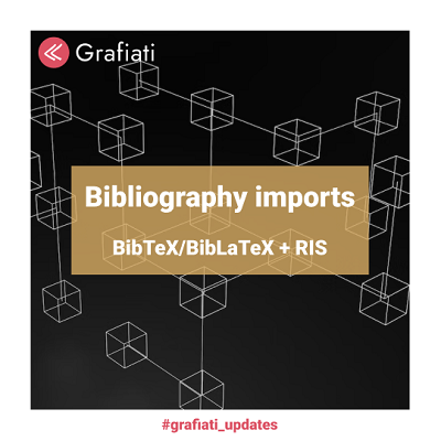 BibTeX/BibLaTeX and RIS format imports